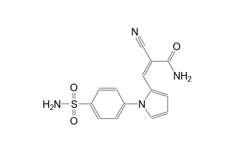 (2Z)-3-{1-[4-(aminosulfonyl)phenyl]-1H-pyrrol-2-yl}-2-cyano-2-propenamide