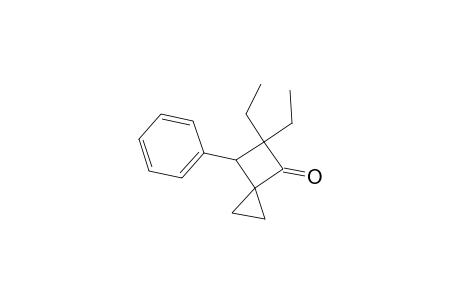 5,5-Diethyl-4-phenyl-6-spiro[2.3]hexanone