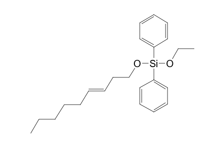 Silane, diphenylethoxy(non-3-en-1-yloxy)-