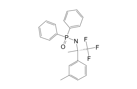 P,P-DIPHENYL-N-[(1R)-2,2,2-TRIFLUORO-1-METHYL-1-(3-METHYLPHENYL)-ETHYL]-PHOSPHINIC-AMIDE