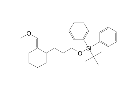 tert-Butyl-[3-[(2E)-2-(methoxymethylene)cyclohexyl]propoxy]-diphenyl-silane