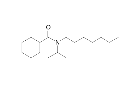 Cyclohexanecarboxamide, N-(2-butyl)-N-heptyl-