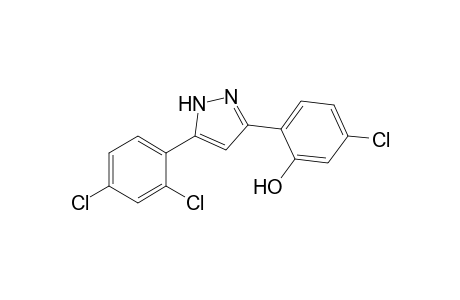 3-(4-CHLORO-2-HYDROXYPHENYL)-5-(2,4-DICHLOROPHENYL)-PYRAZOLE