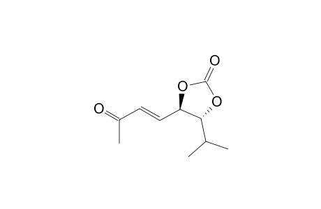 (4R,5R)-4-ISOPROPYL-5-[(E)-3-OXOBUT-1-ENYL]-1,3-DIOXOLAN-2-ONE