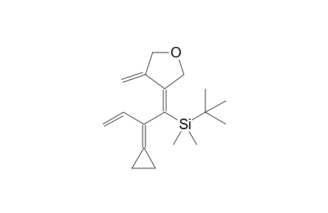 TERT.-BUTYL-[2-CYCLOPROPYLIDENE-1-(4'-METHYLENETETRAHYDRO-3'-FURANYLIDENE)-3-BUTENYL]-DIMETHYLSILANE