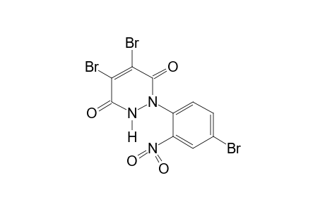 2-(4-BROMO-2-NITROPHENYL)-4,5-DIBROMO-3,6-PYRIDAZINEDIONE