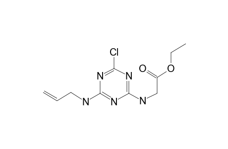 (4-Allylamino-6-chloro-[1,3,5]triazin-2-ylamino)-acetic acid ethyl ester