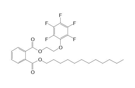 Phthalic acid, dodecyl 2-(pentafluorophenoxy)ethyl ester