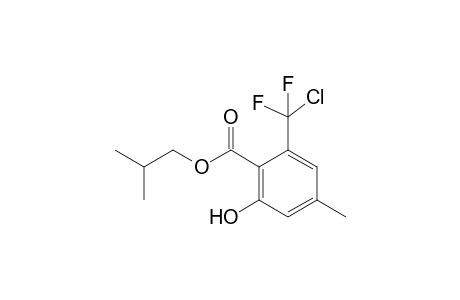 2-Methylpropyl 2-[Chloro(difluoro)methyl]-6-hydroxy-4-methylbenzoate