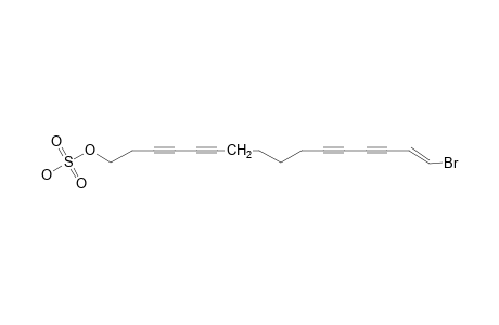 2-DEOXYDIPLYNE-D-SULFATE;(15E)-16-BROMOHEXADECA-15-EN-3,5,11,13-TETRAYNE-1-OL-1-SULFATE