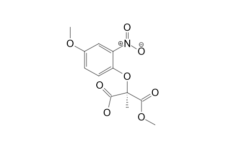 (R)-Monomethyl 2-methyl-2-(4'-methoxy-2'-nitrophenoxy)malonate