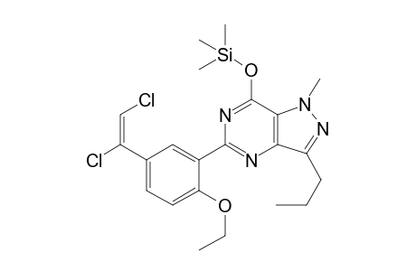 Imidazosagatriazinonedichloroethene TMS