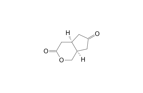 (4aR,7aR)-1,4,4a,5,7,7a-hexahydrocyclopenta[c]pyran-3,6-dione