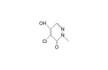 4-Chloro-5-hydroxy-2-methyl-2H-pyridazin-3-one