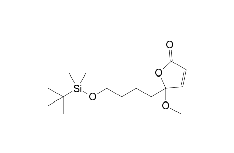 5-[4-[Tert-butyl(dimethyl)silyl]oxybutyl]-5-methoxy-2-furanone