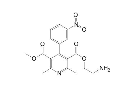 Nicardipine-M (N-bis-dealkyl-dehydro-) MS2