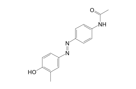 4'-[(4-hydroxy-m-tolyl)azo]acetanilide