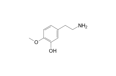 3-Hydroxy-4-methoxyphenethylamine HCl