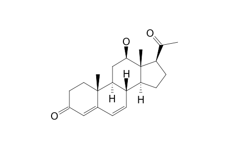 12-BETA-HYDROXYPREGNA-4,6-DIEN-3,20-DIONE