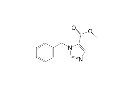 1-benzylimidazole-5-carboxylic acid, methyl ester