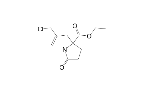 ETHYL-5-OXO-2-(2-CHLOROMETHYLPROP-2-ENYL)-PYRROLIDINE-2-CARBOXYLATE