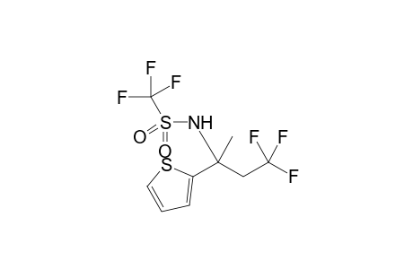 1,1,1-Trifluoro-N-(4,4,4-trifluoro-2-(thiophen-2-yl)butan-2-yl)methanesulfonamide