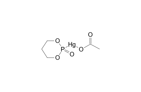 2-ACETOXYMERCURO-2-OXO-1,3,2-DIOXAPHOSPHORINANE