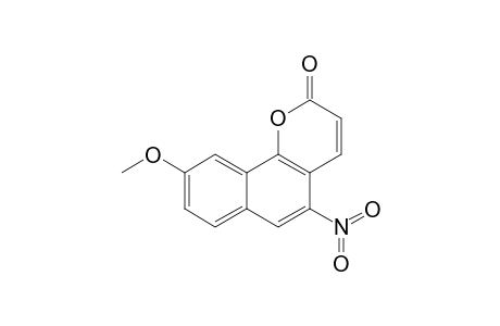 9-METHOXYTARIACURIPYRONE;9-METHOXY-5-NITRO-2H-BENZO-[H]-CHROMEN-2-ONE