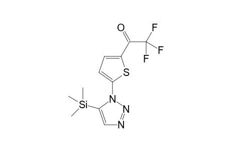 2,2,2-Trifluoro-1-{5-[5-(trimethylsilyl)-1H-1,2,3-triazol-1-yl]-2-thienyl}-1-ethanone