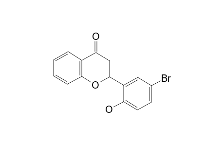 2-(5-Bromo-2-hydroxyphenyl)-2,3-dihydrochromen-4-one