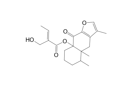 2-Betenoic acid, 2-(hydroxymethyl)-, 4,5,6,7,8,9-hexahydro-3,4a,5-trimethyl-9-oxonaphtho[2,3-b]furan-8a(4ah)-yl ester, [4ar-(4a.alpha.,5.alpha.,8a.alpha.)]-