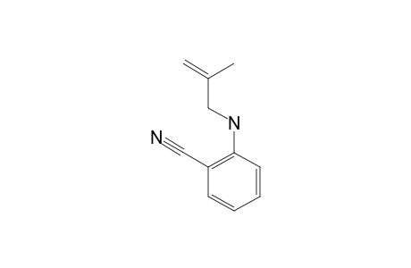 2-cyano-N-(2-methylprop-2-enyl)benzenamine