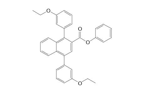 Phenyl 1,4-bis(3-ethoxyphenyl)-2-naphthoate