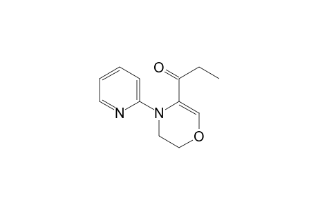 1-(4-pyridin-2-yl-2,3-dihydro-1,4-oxazin-5-yl)propan-1-one