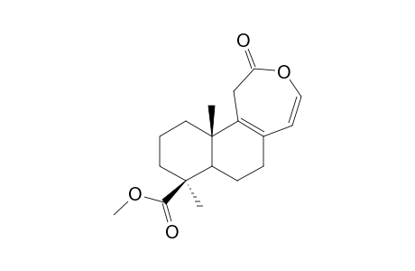 METHYL-(7AR,8S,11AS)-8,11A-DIMETHYL-2-OXO-1,2,6,7,7A,8,9,10,11,11A-DECAHYDRONAPHTH-[1,2-D]-OXEPIN-8-CARBOXYLATE