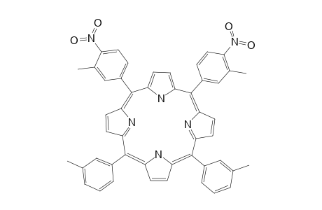 5,10-bis(3-Methyl-4-nitrophenyl)-15,20-bis(3-methylphenyl)prophyrin