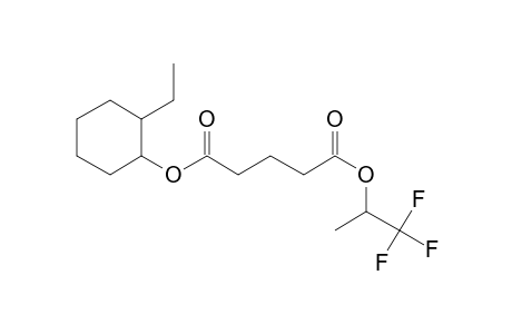 Glutaric acid, 2-ethylcyclohexyl 1,1,1-trifluoroprop-2-yl ester