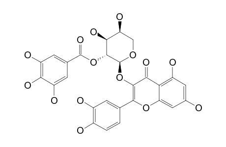 QUERCETIN-3-O-ALPHA-L-ARABINOPYRANOSIDE-2''-GALLATE