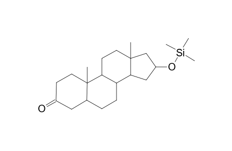 5.ALPHA.-ANDROSTAN-16.BETA.-OL-3-ONE(16.BETA.-TRIMETHYLSILYL ETHER)