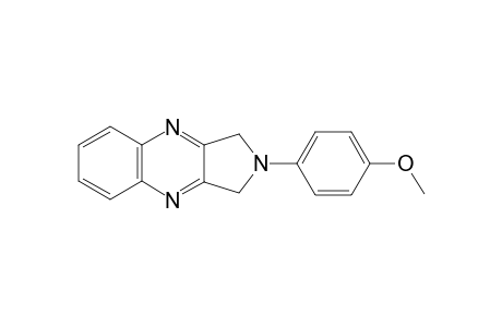 2-(4-Methoxyphenyl)-2,3-dihydro-1H-pyrrolo[3,4-b]quinoxaline