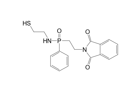 N-(2-MERCAPTOETHYL)-P-PHENYL-P-(2-PHTHALIMIDOETHYL)-PHOSPHINAMIDE