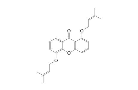 POLYANXANTHONE-B;1,5-DIPRENYLOXYXANTHONE