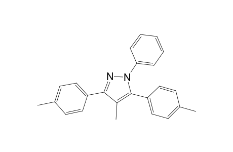 4-methyl-3,5-bis(4-methylphenyl)-1-phenyl-1H-pyrazole