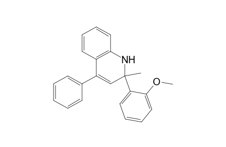 (+/-)-1,2-DIHYDRO-2-(2-METHOXYPHENYL)-2-METHYL-4-PHENYLQUINOLINE