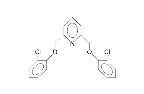 2,6-BIS[(o-CHLOROPHENOXY)METHYL]PYRIDINE