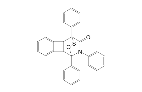 1,10,13-TRIPHENYL-12-OXA-11-THIA-13-AZATETRACYClO-[8.2.2.0(2,9).0(3,8)]-TETRADECA-3,5,7-TRIEN-12-ONE