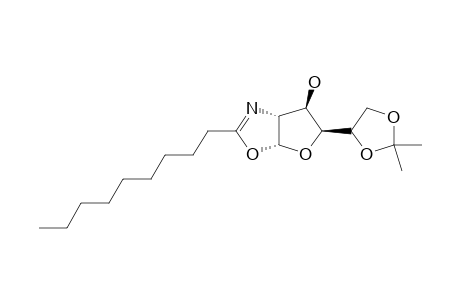 2-NONYL-(2-DEOXY-5,6-O-ISOPROPYLIDENE-ALPHA-D-GLUCOFURANO)-[2,1-D]-2-OXAZOLINE