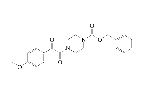 Benzyl 4-[2-(4-methoxyphenyl)-2-oxoacetyl]piperazine-1-carboxylate