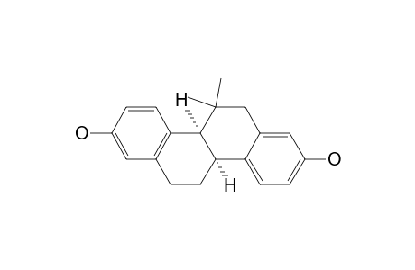 2,8-Chrysenediol, 4b,5,6,10b,11,12-hexahydro-11,11-dimethyl-, cis-(.+-.)-