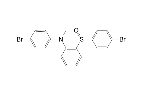 N-(4-Bromophenyl)-2-[(4-bromophenyl)sulfinyl]-N-methylaniline